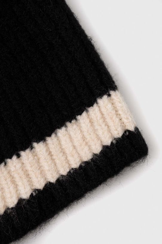 Akcesoria Answear.LAB czapka czap5.DB czarny
