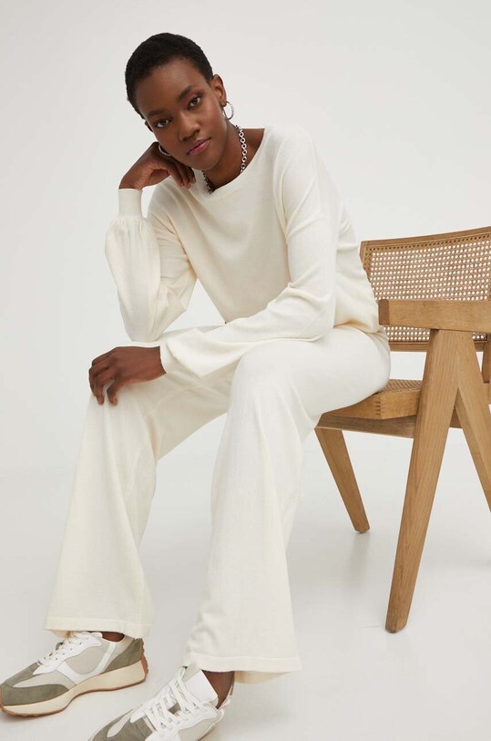 Souprava Answear.LAB pletenina béžová 10031.1KK