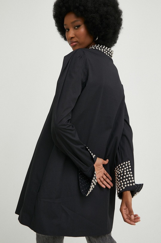 Îmbrăcăminte Answear Lab cămașă din bumbac jfs12638.w negru