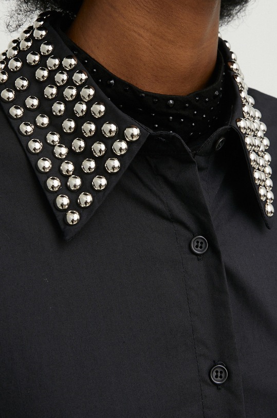 Answear Lab cămașă din bumbac jfs12638.w negru