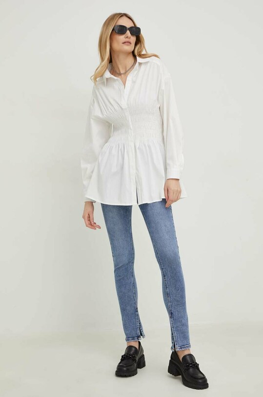 Answear Lab bluza f1015.KK alb WW23