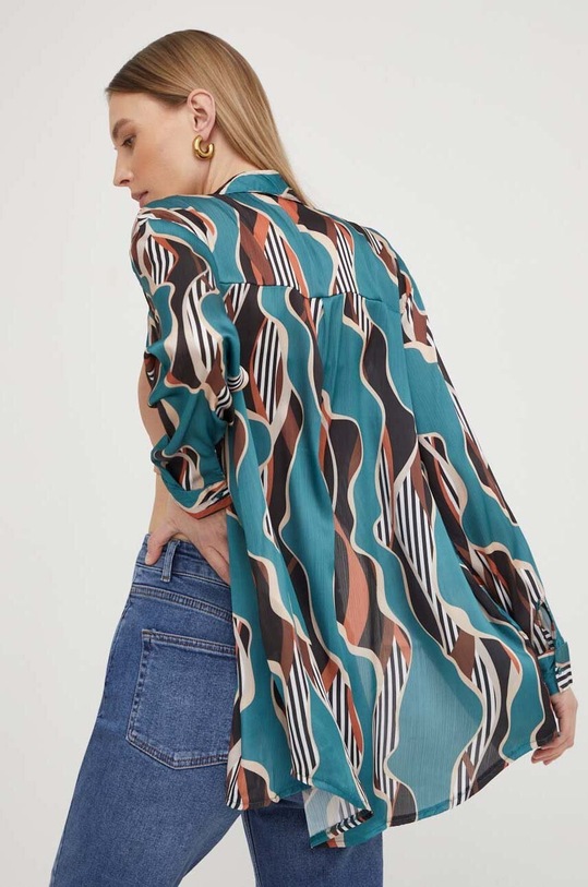 Answear Lab koszula klasyczny zielony 329521.h