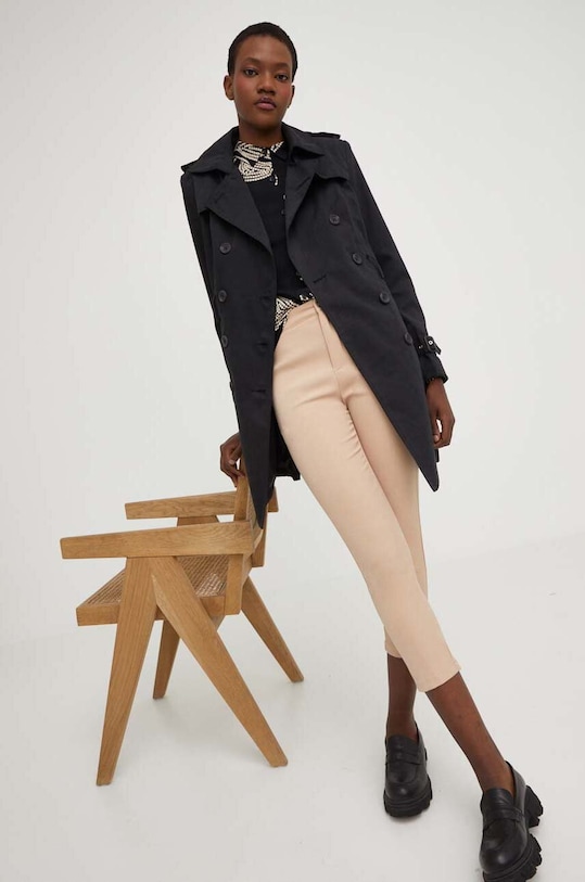 Рубашка Answear.LAB 80381.db чёрный WW25