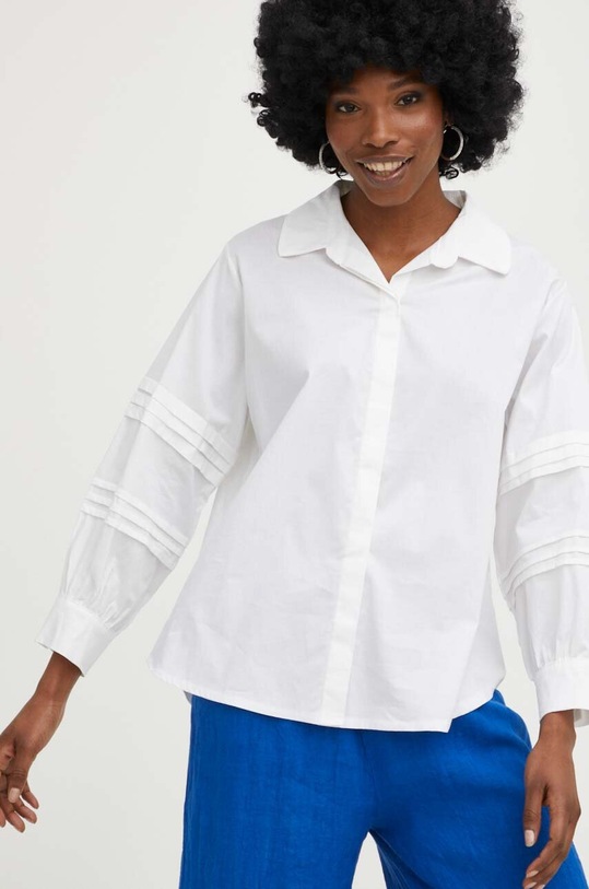 Answear Lab koszula bawełniana biały 33881.A.KK