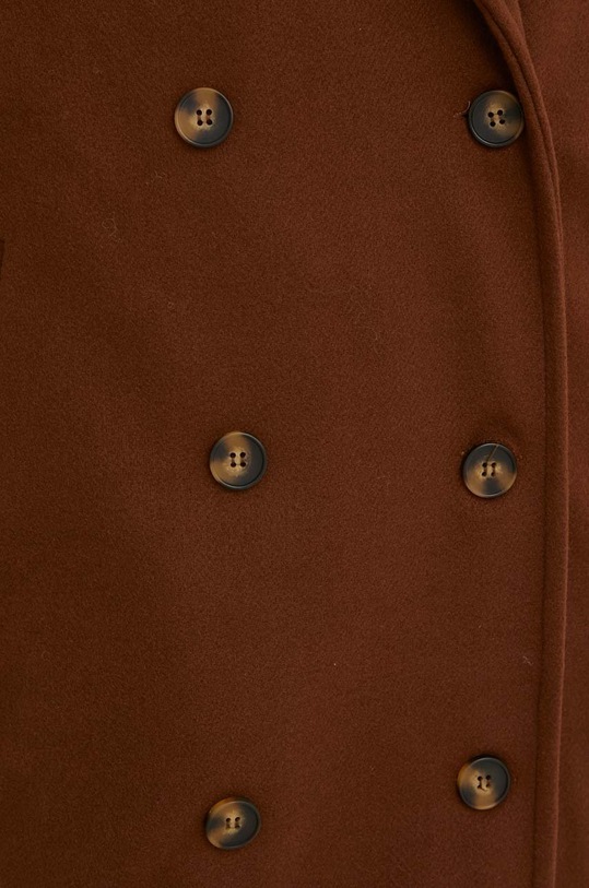 Answear Lab płaszcz z wełną m376.h