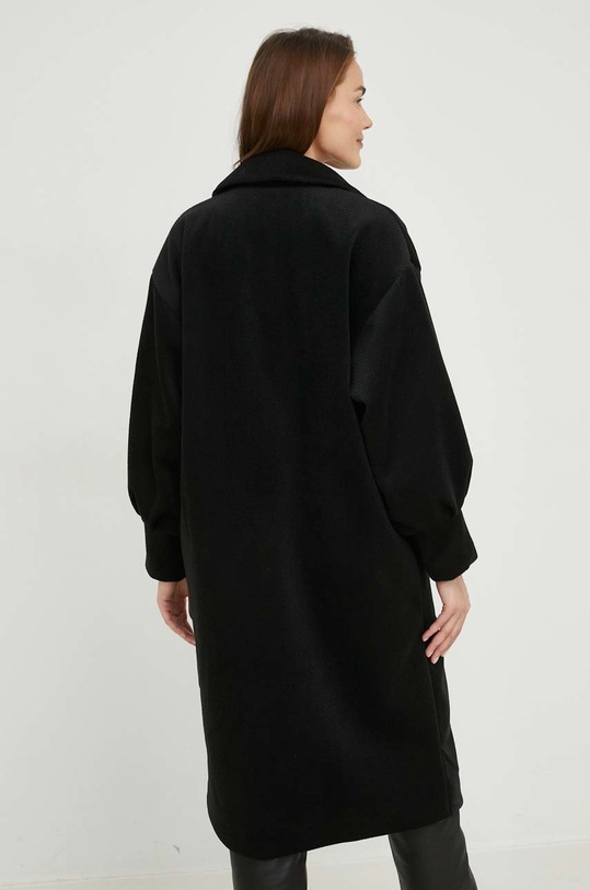 Odzież Answear Lab płaszcz z wełną 4286.js czarny