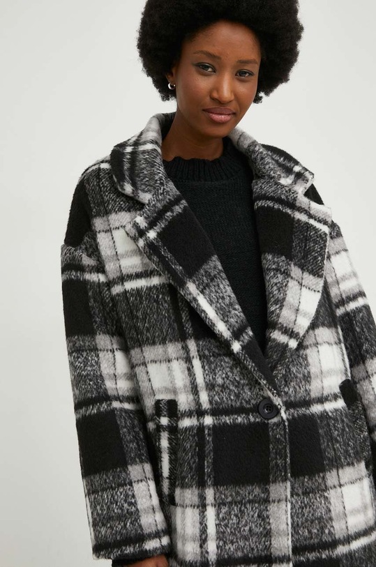 Kabát Answear.LAB šedá 95045a.JS