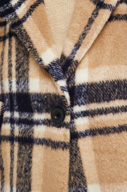 Answear Lab płaszcz 95045a.js1 beżowy