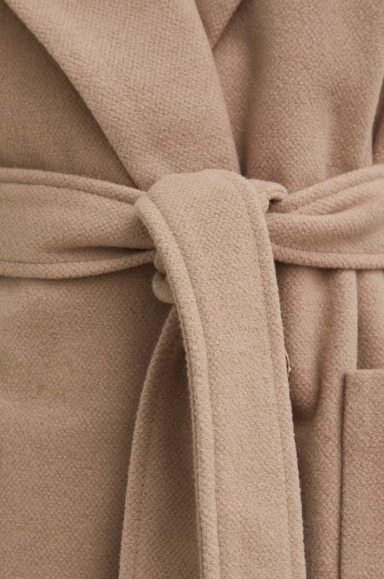 Μάλλινο παλτό Answear.LAB 22392.js μπεζ