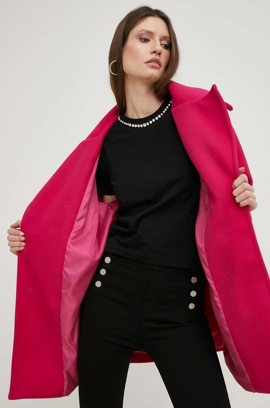 Answear Lab płaszcz z wełną AH22456.2WK