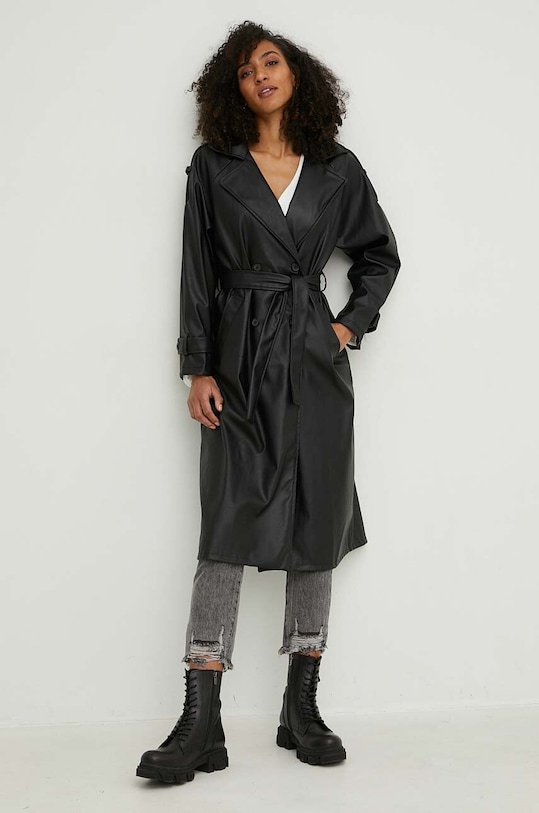 Answear Lab trencz 7910.h czarny WW23