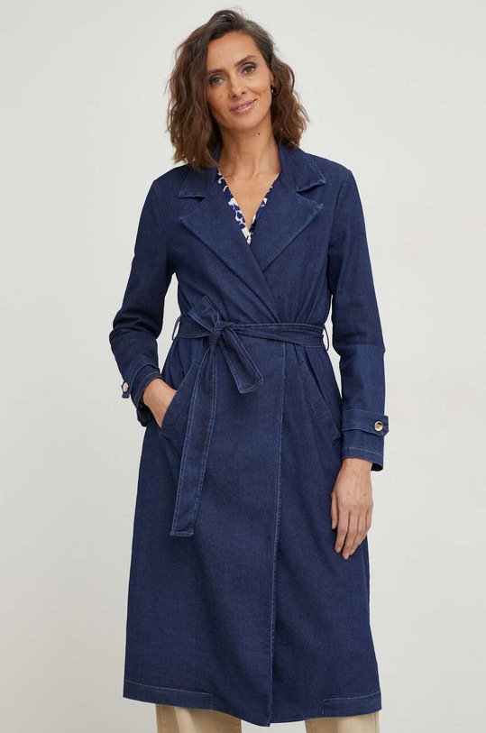 Дънково палто Answear Lab син 530021.WK