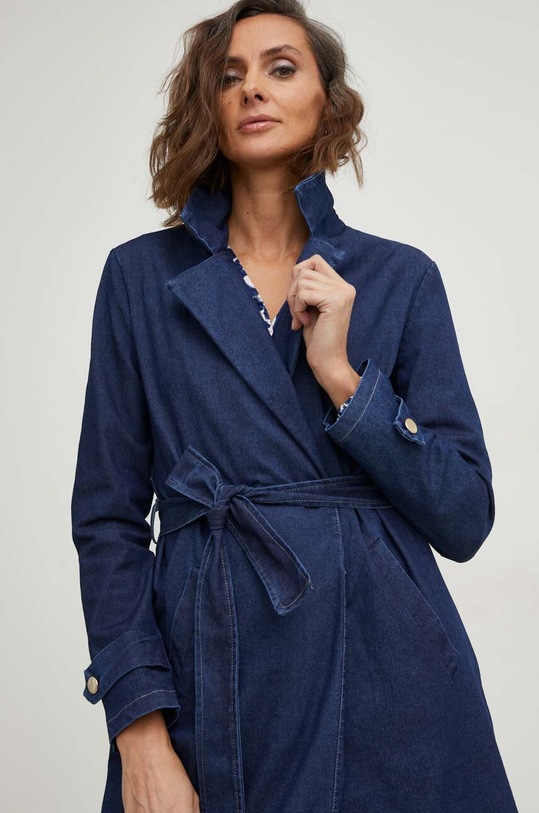 Дънково палто Answear Lab 530021.WK син