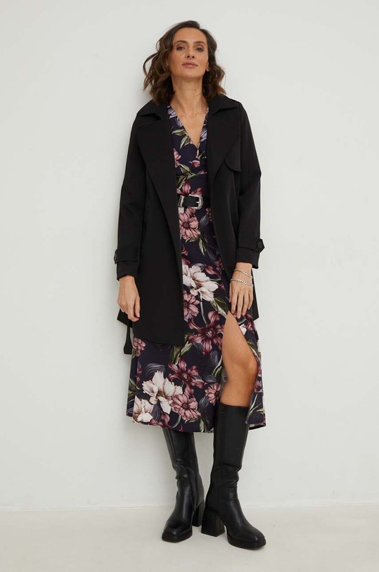 Пальто Answear Lab v182.h чорний WW23