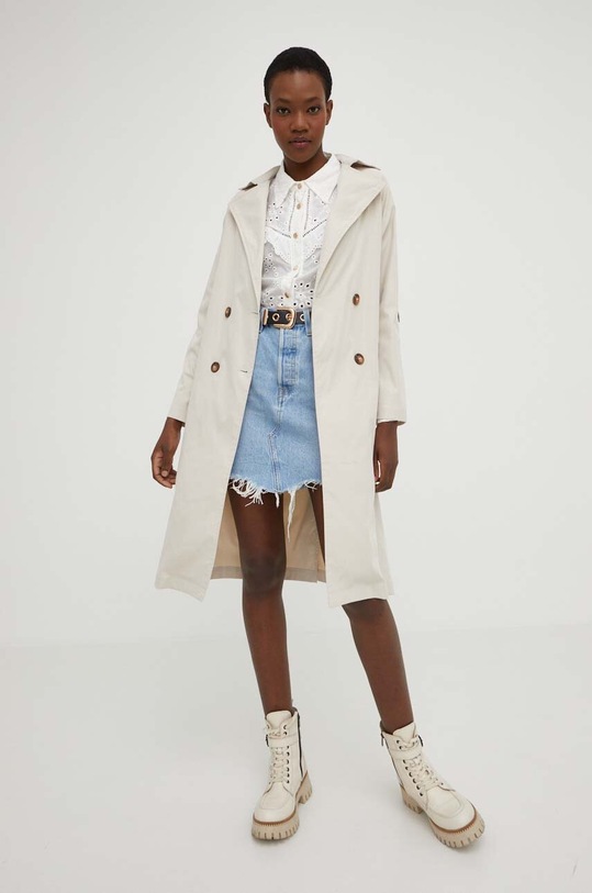 Answear Lab trencz 8205011.1WK beżowy WW23