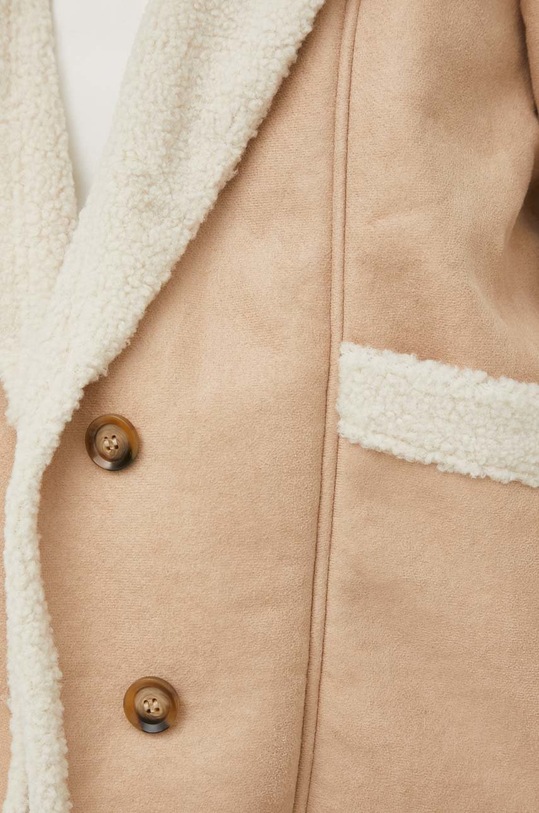 Vlnená bunda Answear.LAB IJ2262.1h béžová