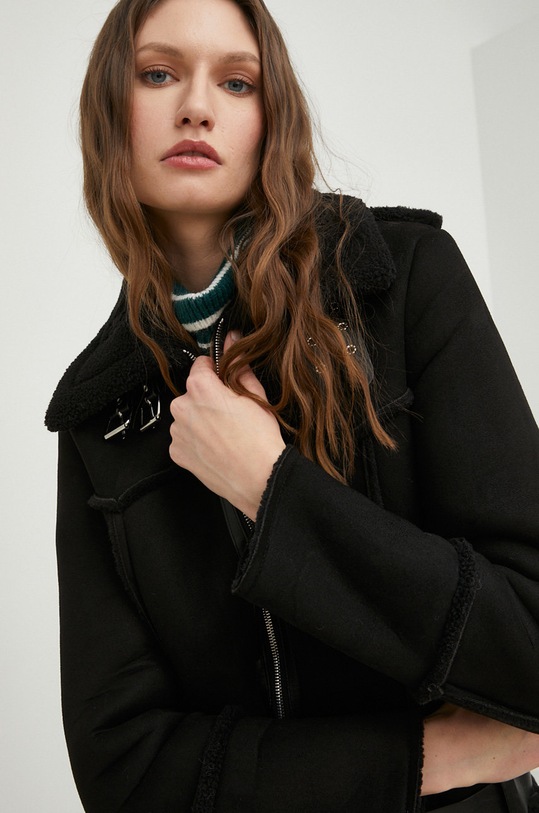 Μπουφάν Answear.LAB μαύρο Y861.js1