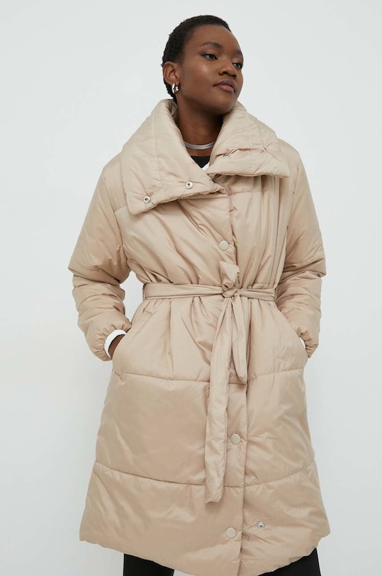 Answear Lab kurtka beżowy 5513.WK