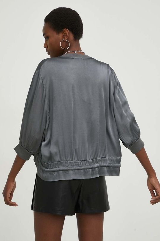Odzież Answear Lab kurtka bomber D30037.WK szary