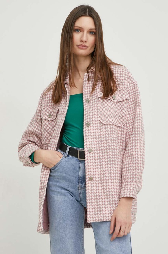 Яке с вълна Answear Lab 140119.1WK виолетов