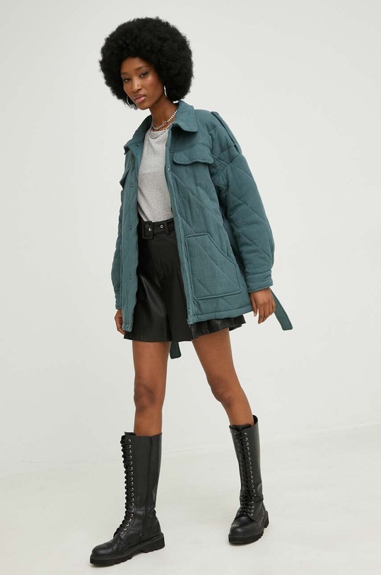 Answear Lab geaca 4497.KK verde WW23