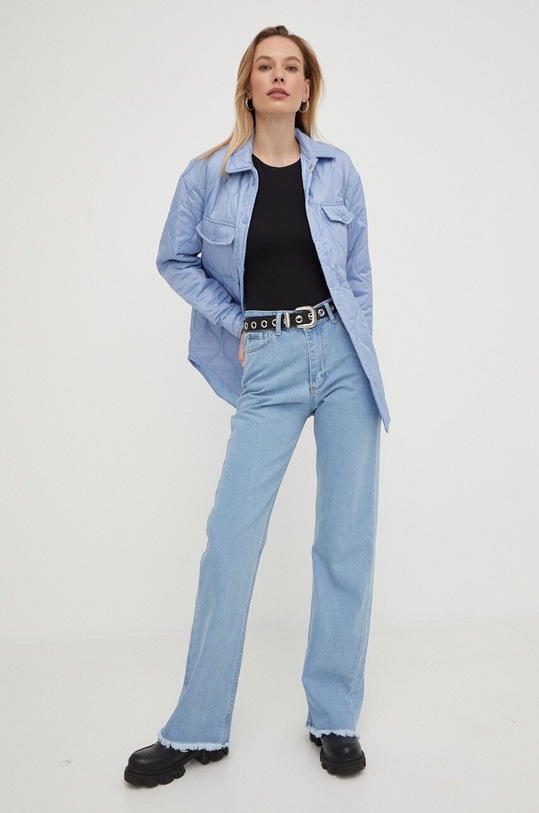 Answear Lab kurtka w500001.WK niebieski WW23