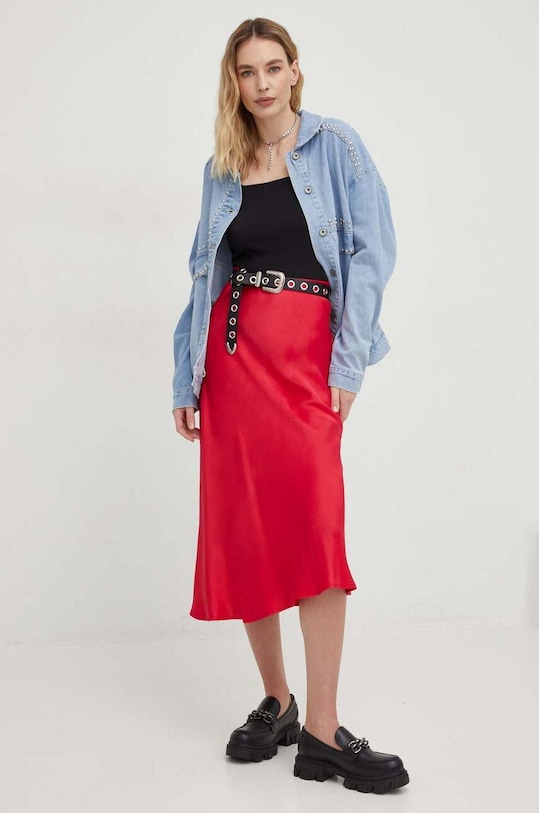 Answear Lab geacă din denim 3.23ss120.KK albastru WW23