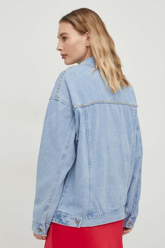 Îmbrăcăminte Answear Lab geacă din denim 3.23ss120.KK albastru