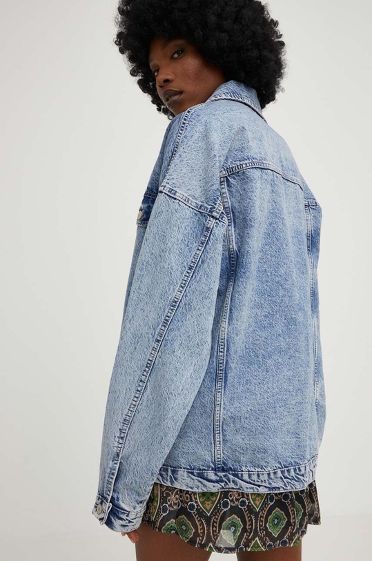 Îmbrăcăminte Answear Lab geacă din denim 9225.KK albastru