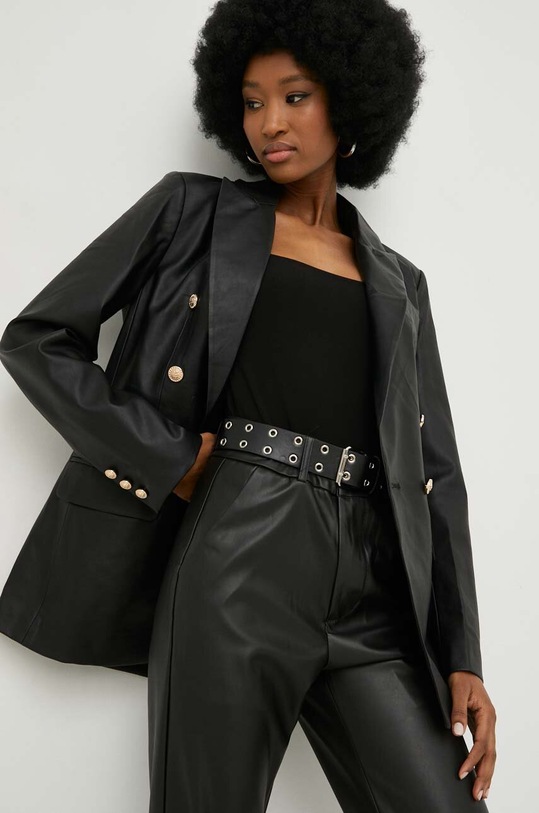 Sako Answear.LAB X limitovaná kolekce SISTERHOOD látka černá ay760.KK