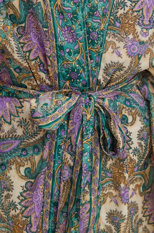 Answear Lab selyem kimonó K02.WK zöld