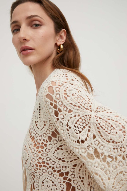 Answear Lab kimono beżowy M9078.2KK