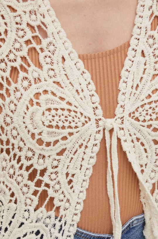 Answear Lab kimono M9078.2KK beżowy