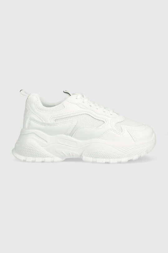 Sneakers boty Answear Lab imitace kůže bílá F125.db