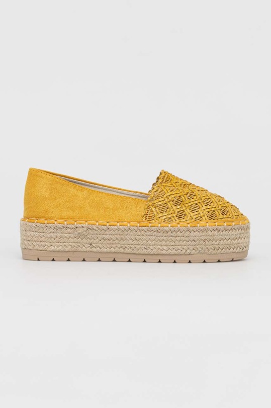 Answear Lab espadryle syntetyczny żółty JM298A.db