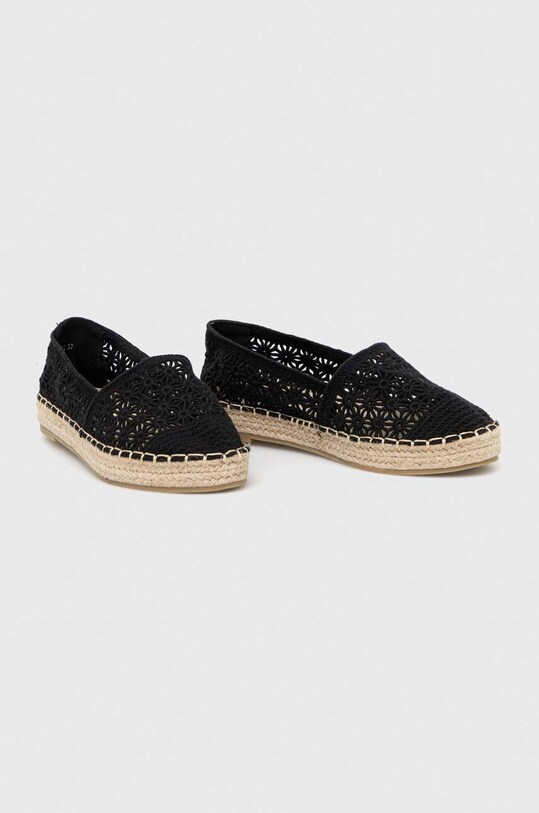 Espadrilky Answear.LAB 6605.1WK čierna WW23