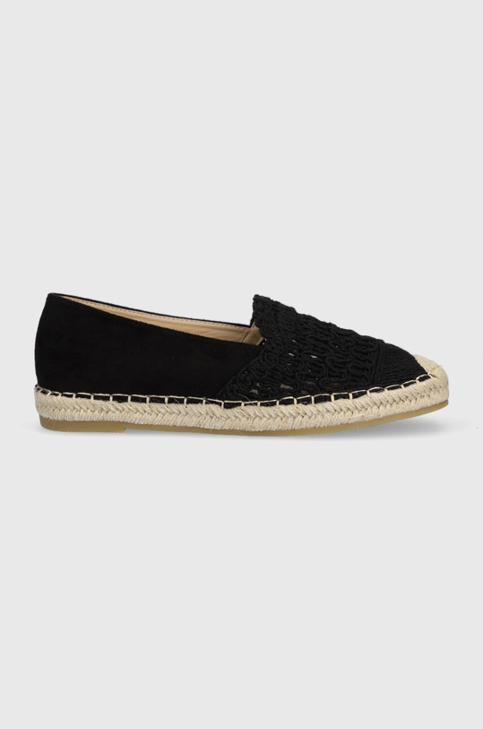 Answear Lab espadrile textil negru ida3979.w