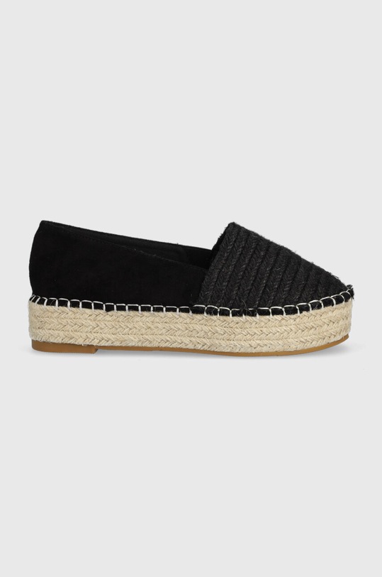 Answear Lab espadryle platforma czarny YZ19.48.js