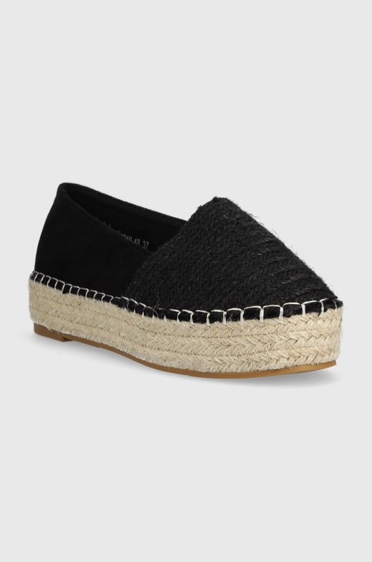 Answear Lab espadryle YZ19.48.js czarny WW23