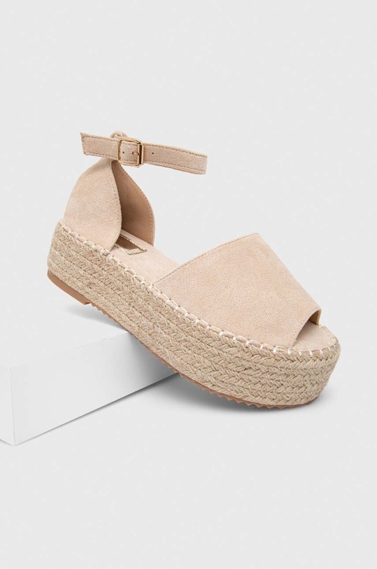 Obuwie Answear Lab espadryle E7263.w beżowy