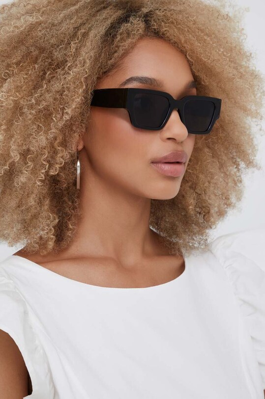 Answear Lab okulary przeciwsłoneczne jednolita czarny W2316.HKK