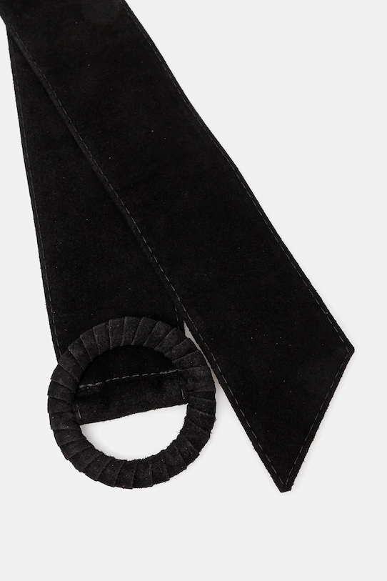 Answear.LAB pasek zamszowy C107.js5 czarny WW23