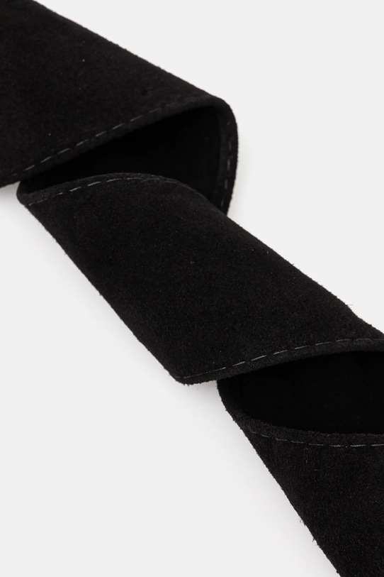 Akcesoria Answear.LAB pasek zamszowy C107.js5 czarny