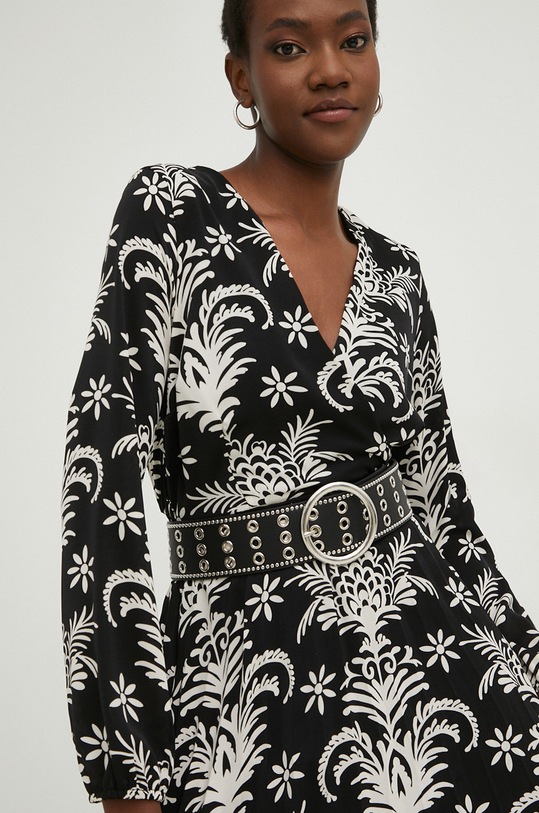 Answear Lab curea sintetic negru c2678.KK