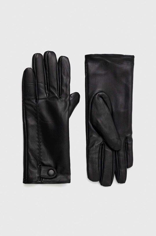 Рукавички Answear Lab імітація лицьової шкіри чорний fs58.db