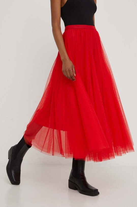Answear Lab spódnica 7885.KK czerwony WW23