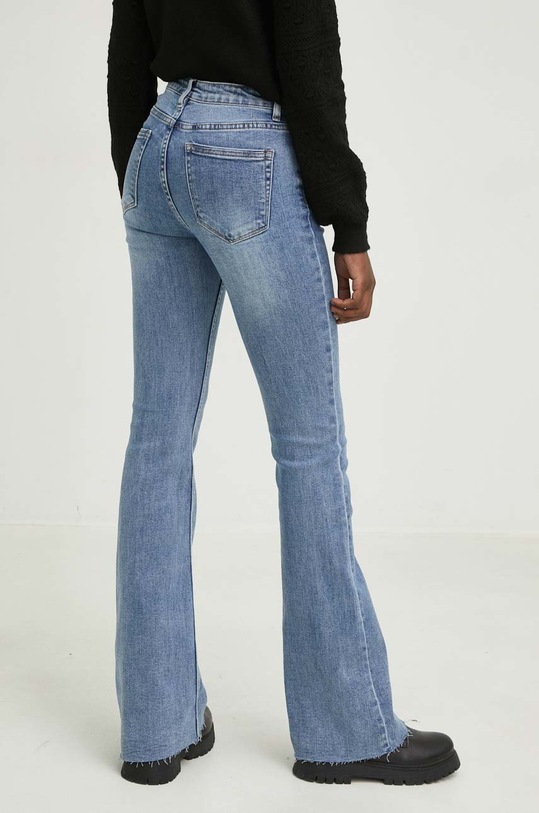 Odzież Answear Lab jeansy PREMIUM JEANS X kolekcja limitowana SISTERHOOD d1488.h niebieski