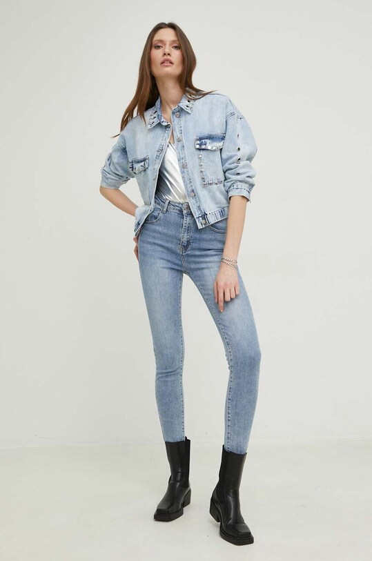 Answear Lab jeansy 8006.KK niebieski WW23