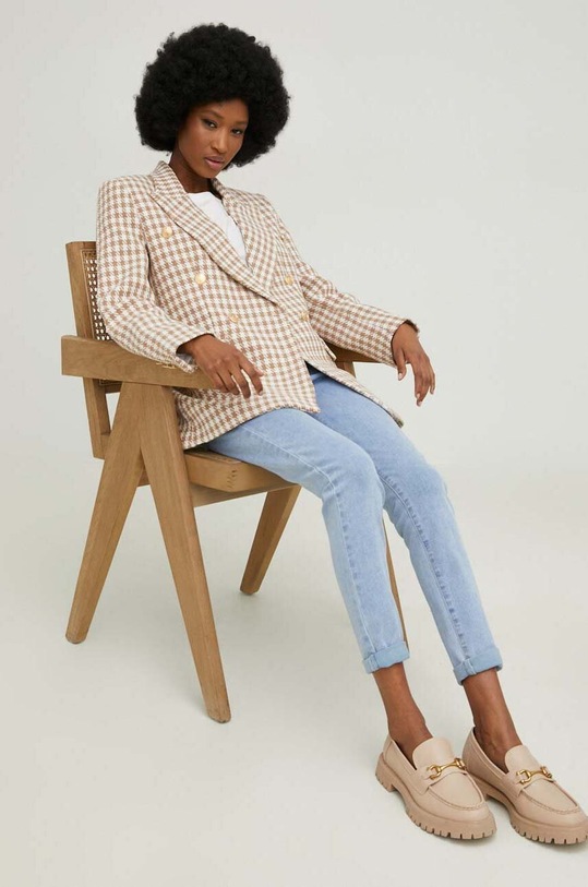 Answear Lab jeansy 5703.6.KK niebieski WW23