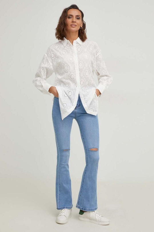 Džíny Answear.LAB Push Up P2031.db modrá WW23